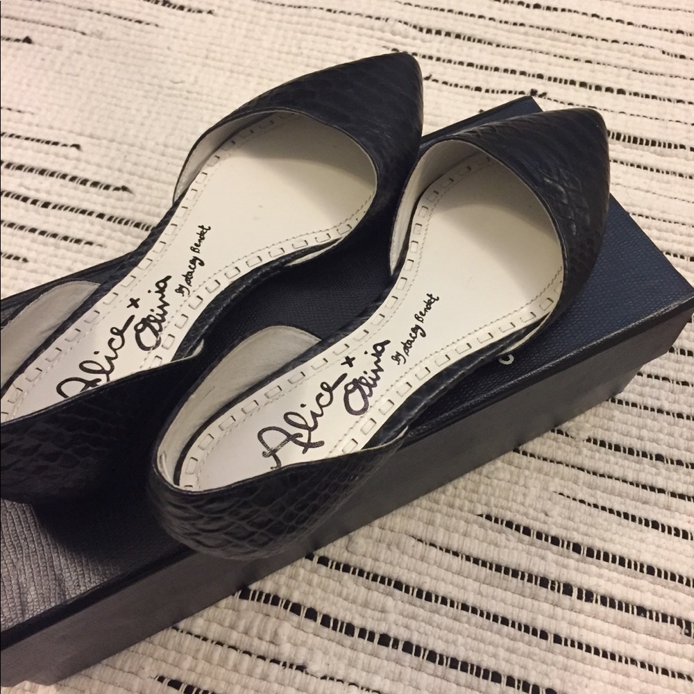 Alice and Olivia D’Orsay flats